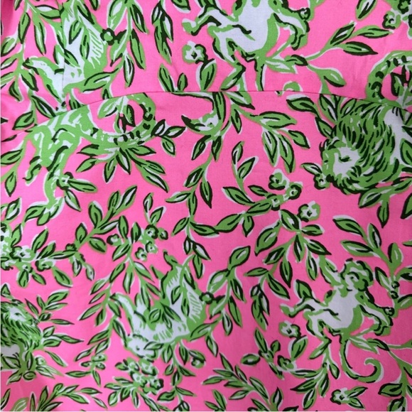 Lilly Pulitzer Beckler Stretch Shift Dress Main Character Energy NWT Size 14 - Picture 11 of 14